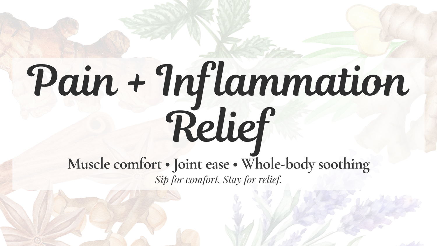 Pain + Inflammation Relief